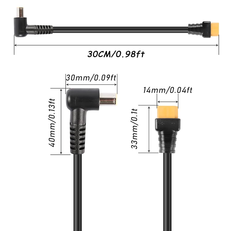 【 DC１２V ６２A 】安定化電源｜800W｜XT90端子 Amazon | XT90から航空プラグ（入力）、2PIN高電流サポート